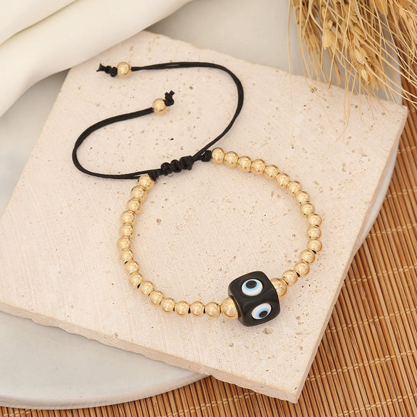Bracelet Acrylic Geometric Woven Jewelry For Women