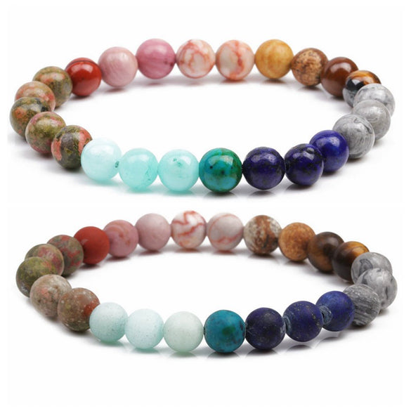 Bracelet Agate Constellation Handmade Unisex