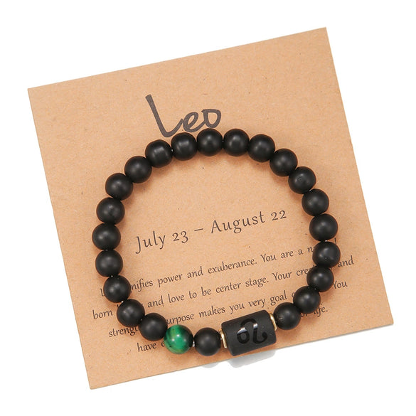 Bracelet Agate Stone Geometric Electroplating Unisex