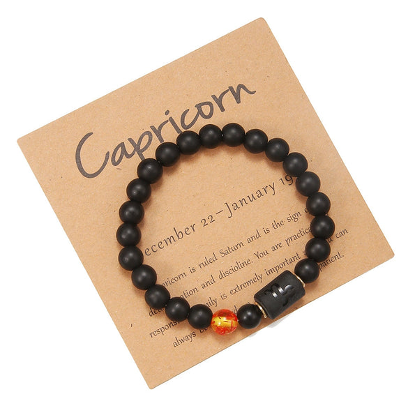 Bracelet Agate Stone Geometric Electroplating Unisex