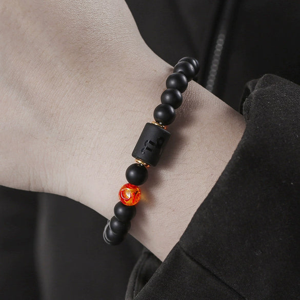 Bracelet Agate Stone Geometric Electroplating Unisex