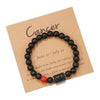 Bracelet Agate Stone Geometric Electroplating Unisex