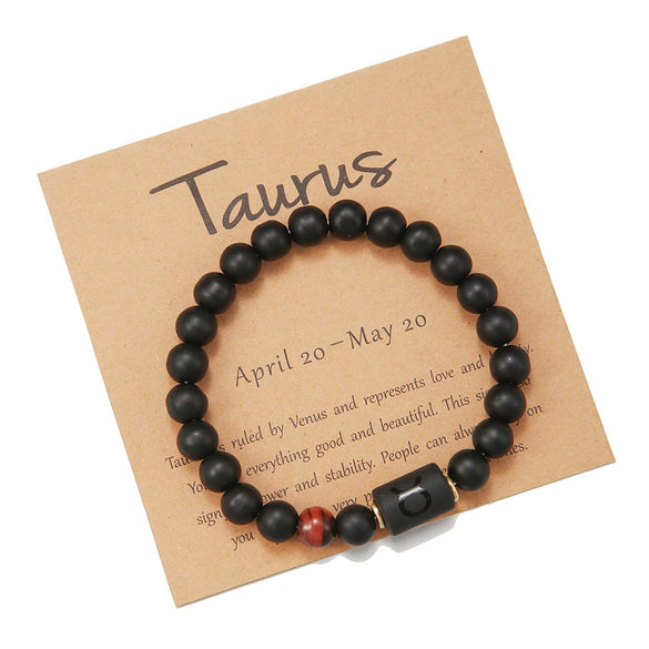 Bracelet Agate Stone Geometric Electroplating Unisex