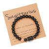 Bracelet Agate Stone Geometric Electroplating Unisex