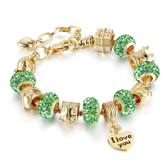 Bracelet Alloy Bead Soft Clay Silver Plated Constellation Pattern Electroplating Simple Style Unisex Women
