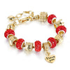 Bracelet Alloy Bead Soft Clay Silver Plated Constellation Pattern Electroplating Simple Style Unisex Women
