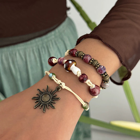 Bracelet Alloy Geometric Animal Zodiac Handmade
