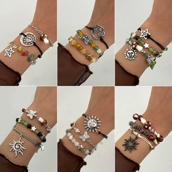 Bracelet Alloy Geometric Animal Zodiac Handmade