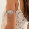 Bracelet Alloy Geometric Coin Tassel Electroplating For Female