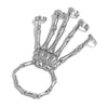 Bracelet Alloy Geometric Punk Skull Bones Electroplating Unisex