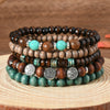 Bracelet Alloy Geometric Vintage Handwoven Life Tree Feather Cow Head Style