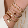 Bracelet Alloy Glass Beads Geometric Handmade Bohemian Style Unisex Women's