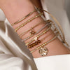 Bracelet Alloy Glass Beads Geometric Handmade Bohemian Style Unisex Women's