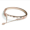 Bracelet Alloy Peach Heart Electroplating Minimalist Ladies Jewelry