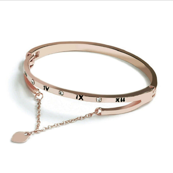 Bracelet Alloy Peach Heart Electroplating Minimalist Ladies Jewelry