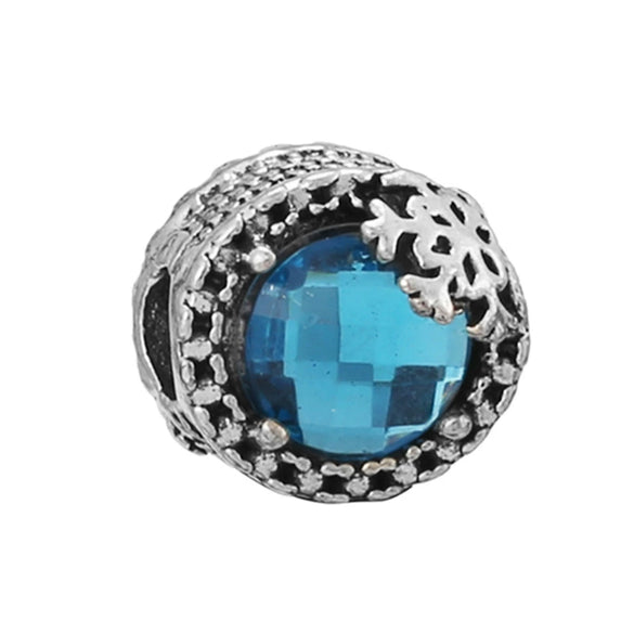 Bracelet Alloy Silver Plated Diy Accessories Starry Fairy Tale Ocean Star Snowflake Opal Beads Metal Electroplating Totem