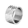 Bracelet And Big Ring Jewelry Titanium Steel Geometric Pattern Electroplated Unisex