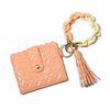 Bracelet Card Holder Key Chain Silicone Acrylic Geometric Handmade