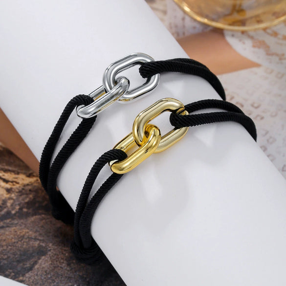 Bracelet Ccb Line Geometric Handmade Jewelry