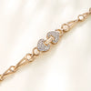 Bracelet Copper Alloy Alloy Heartshaped Electroplating Women's