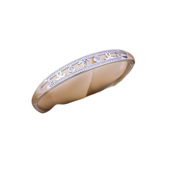 Bracelet Copper Diamondencrusted Simple Electroplating