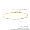 Bracelet Copper Geometric Minimalist Electroplated Jewelry Unisex