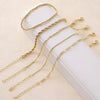 Bracelet Copper Geometric Minimalist Electroplated Jewelry Unisex