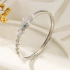 Bracelet Copper Inlaid Zircon Leopard Style Electroplated