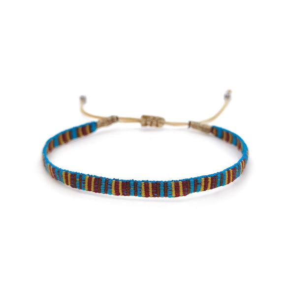 Bracelet Cord Geometric Handwoven Style For Women