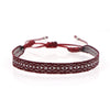 Bracelet Cord Handwoven With Letters Numbers Text Pattern For Women
