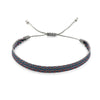 Bracelet Cord Handwoven With Letters Numbers Text Pattern For Women