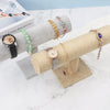 Bracelet Display Rack Bracelet Flannel Singlelayer Watch Rack Stall Storage Display Props Jewelry Rack