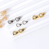Bracelet Extension Chain Lobster Clasp Heartshaped Metal 14K Goldcovered 18K Real Gold Electroplated Diy Accessories