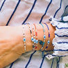Bracelet Glass Glaze Geometric Handwoven Style For Women