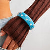 Bracelet Imitation Pearl Resin Geometric Handmade Exaggerated Sweet Cool Ins Style