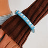 Bracelet Imitation Pearl Resin Geometric Handmade Exaggerated Sweet Cool Ins Style