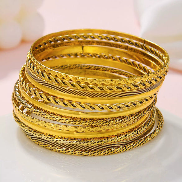 Bracelet Jewelry Alloy Iron Electroplating Retro Geometric Style For Women