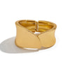Bracelet Metal Geometric Punk Style Electroplated