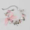 Bracelet Metal Imitation Pearl Bow Heartshaped Strawberry Geometric Star Electroplated Women's