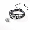 Bracelet Mixed Material Geometric Handmade