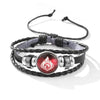 Bracelet Mixed Material Geometric Handmade
