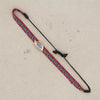 Bracelet Mixed Material Handwoven With Letters Numbers Text Pattern For Women
