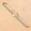 Bracelet Mixed Material Handwoven With Letters Numbers Text Pattern For Women