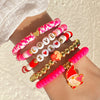 Bracelet Mixed Material Sweet Style Cartoon Characters Handmade