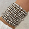 Bracelet Mixed Materials Geometric Electroplating Highend Women's Hand Jewelry