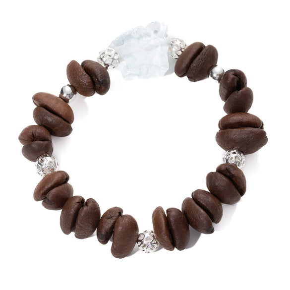 Bracelet Mixed Materials Geometric Style Electroplating For Unisex