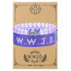 Bracelet Natural Stone Beads Geometric Handmade Cross Charm Faith Friendship Couple Unisex