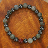 Bracelet Natural Tiger Eye Turquoise Black Gallstone Amethyst Agate Manual Design
