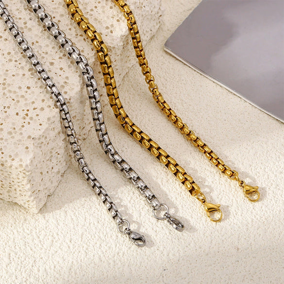 Bracelet Pearl Geometric Punk Rock Unisex Electroplating