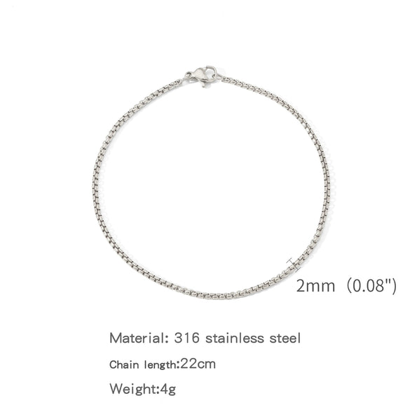Bracelet Pearl Geometric Punk Rock Unisex Electroplating